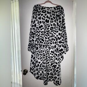 High low top Leopard Print High-Low